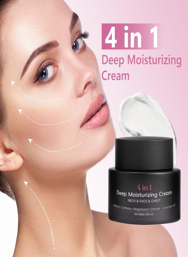 GROEI 4-in-1 Deep Moisturizing Cream with Retinol & Ceramides - Anti-Aging Face, Neck & Chest Cream - Firming, Wrinkle Reduction for All Skin Types - Image 3